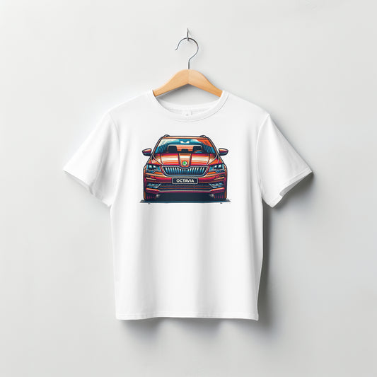 Skoda Octavia Front | T-Shirt Regular Fit