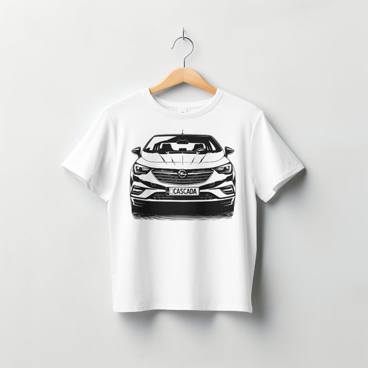 Opel Cascada Outline Front | T-Shirt Regular Fit