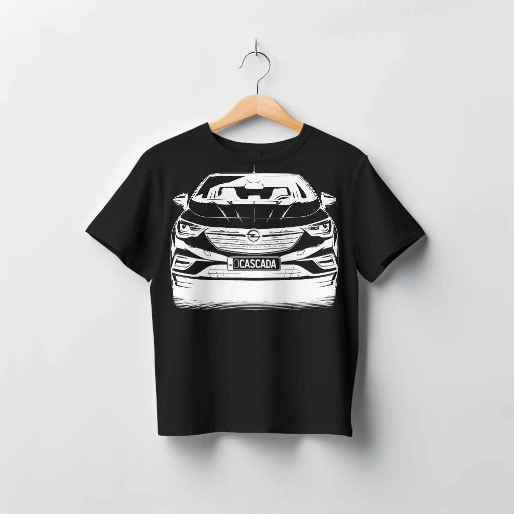 Opel Cascada Outline Front | T-Shirt Regular Fit